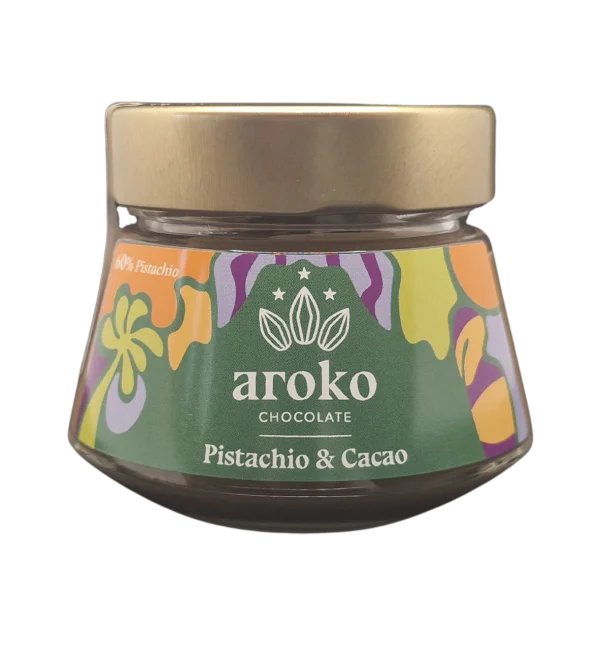 Aroko - Pistachio 60% Spread Cream | Bean to Bite