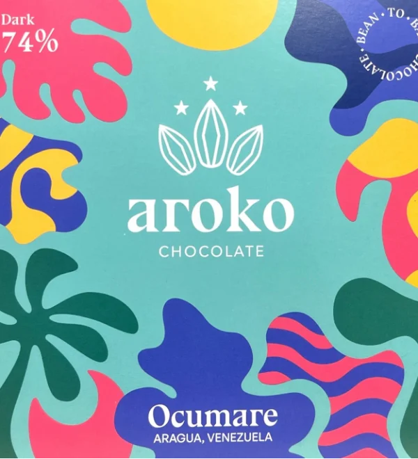 Aroko ocumare chocolate packaging