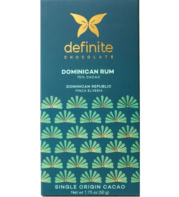 Definite Dominican Rum 75% Dark Chocolate