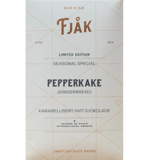 Fjåk Pepperkake whte chocolate