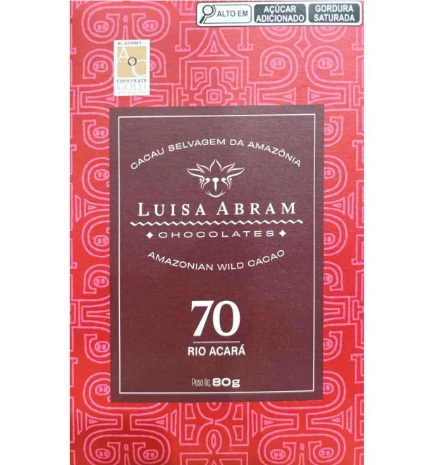 Luisa Abram Acara 70% bean to bar chocolate