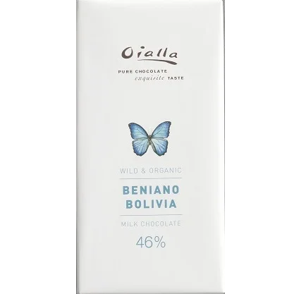 Oialla Beniano 46% Organic Milk Chocolate