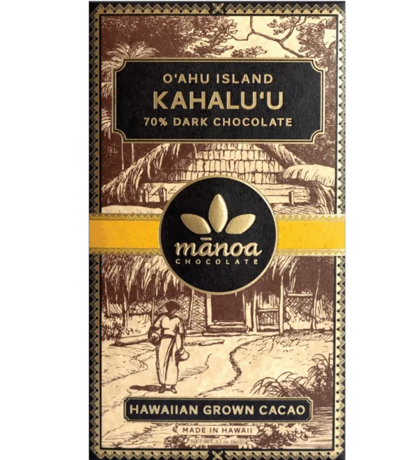 Manoa – Kahalu'u – 70% dark chocolate | Bean to Bite