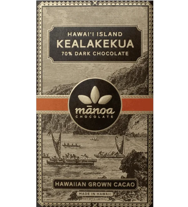 Manoa – Kealakekua – 70% dark chocolate | Bean to Bite