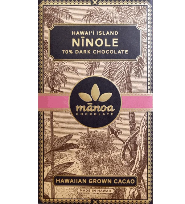 Manoa – Ninole – 70% dark chocolate | Bean to Bite