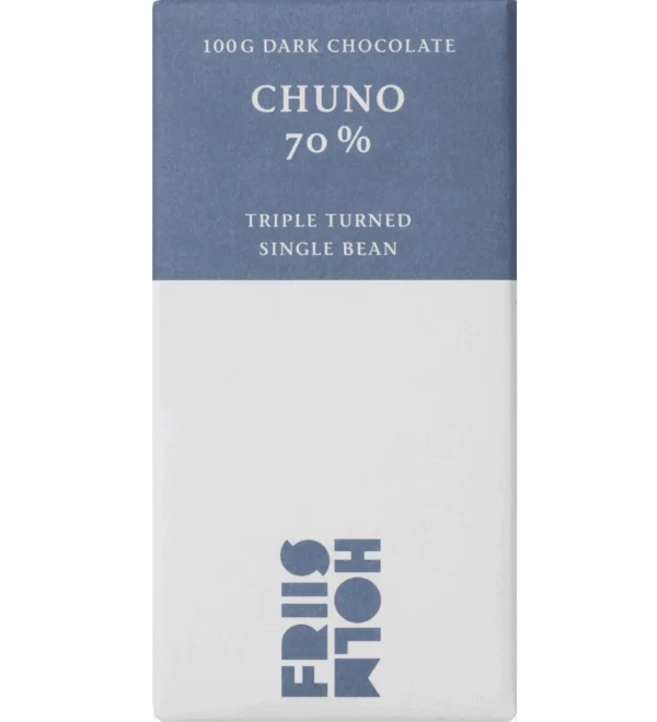 Friis Holm - Chuno Tripple Turned 70% Dark Chocolate | Bean to Bite