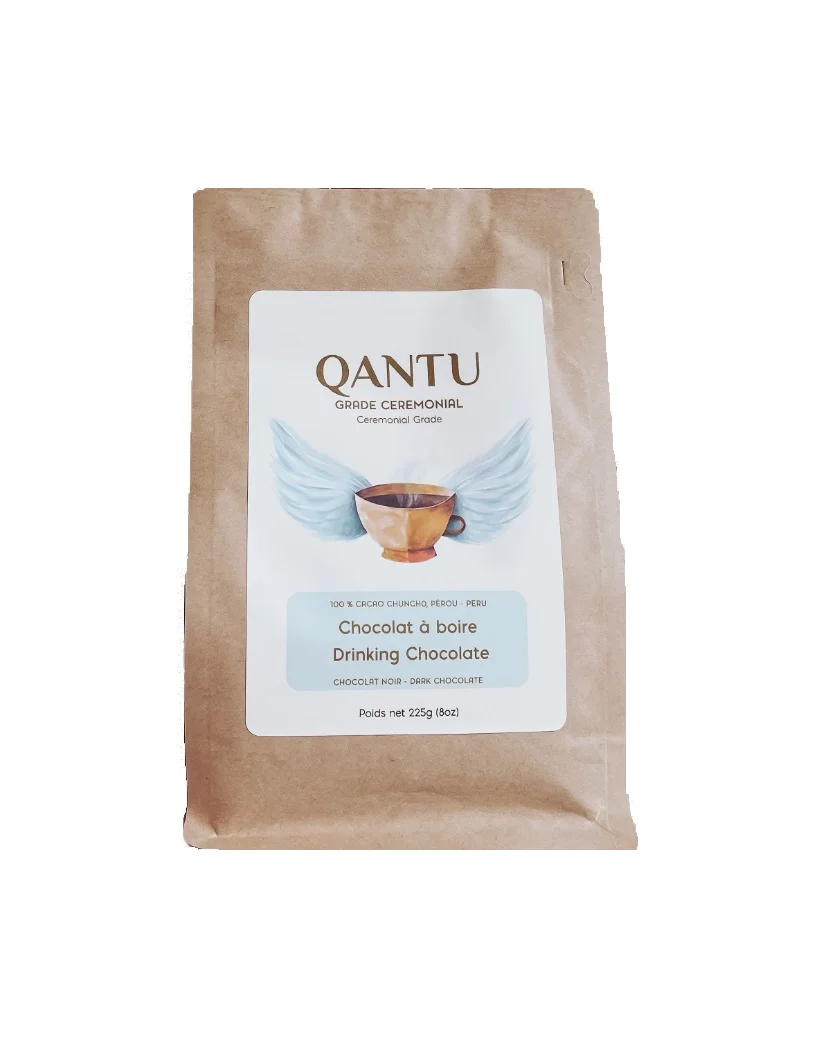 Qantu - Drinking Chocolate 100% | Bean to Bite