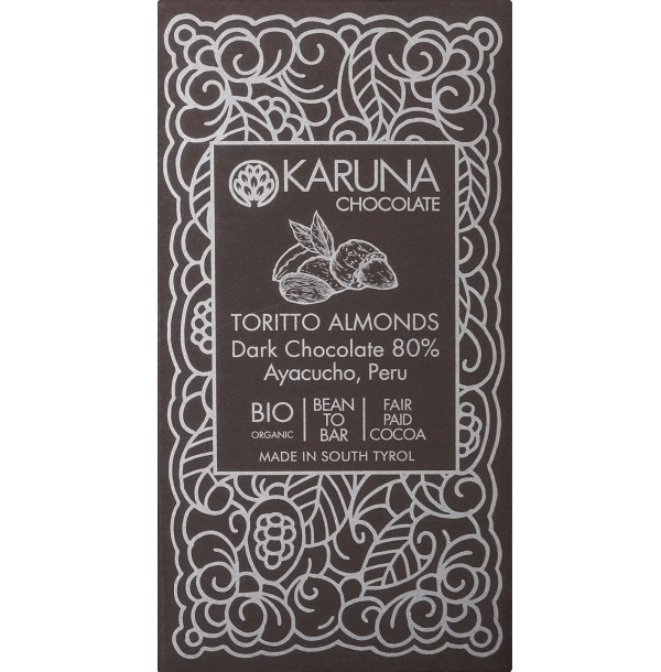 Karuna Chocolate with Almonds | Bean to Bite